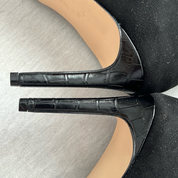 NWOT Nine West Reves, Black, Suade, Stiletto, Dress Bootie size 8.5M - Picture 9 of 13